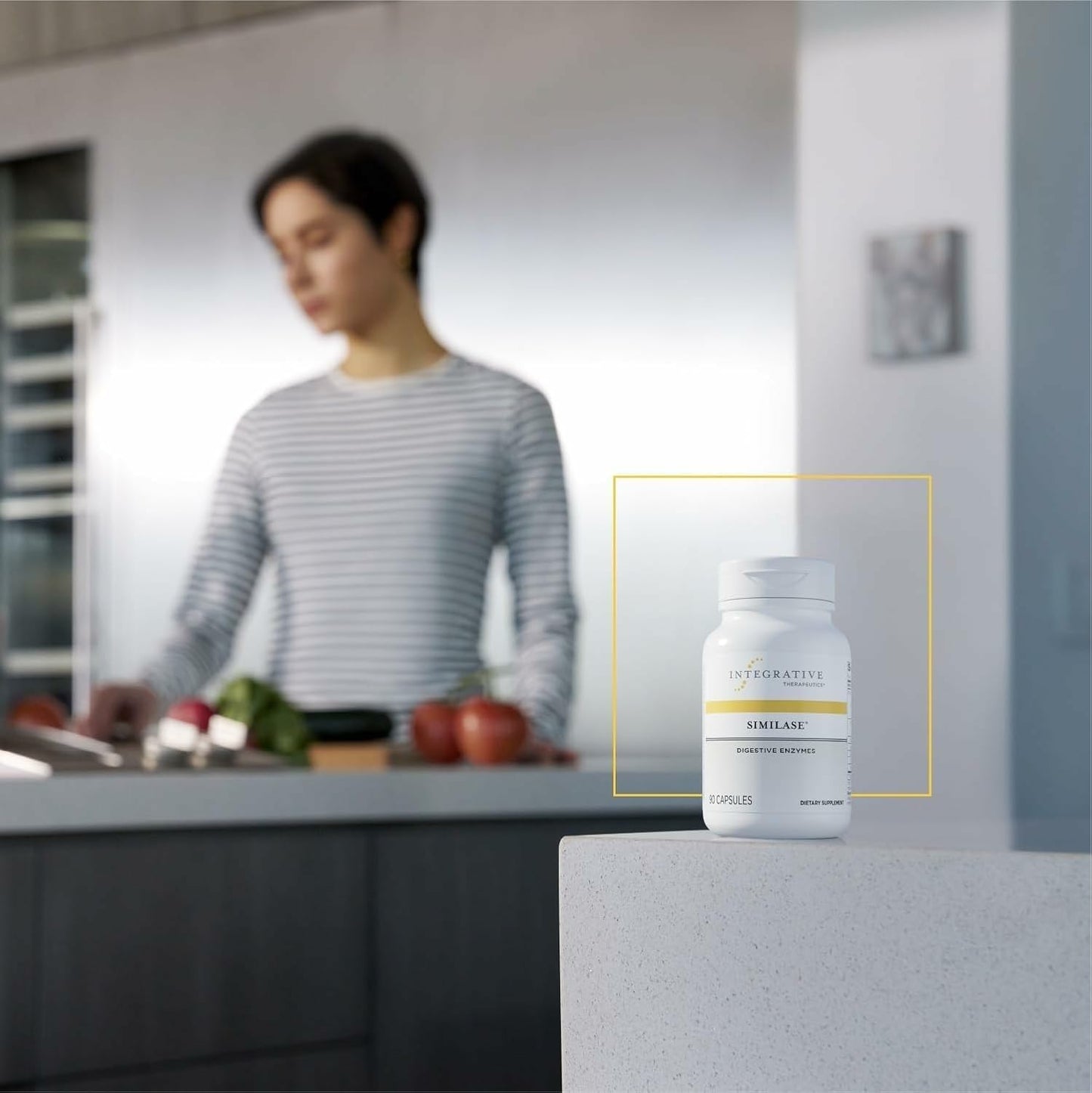 Integrative Therapeutics Similase – Digestive Enzymes for Adults | Dairy-Free & Vegan | 90 Count
