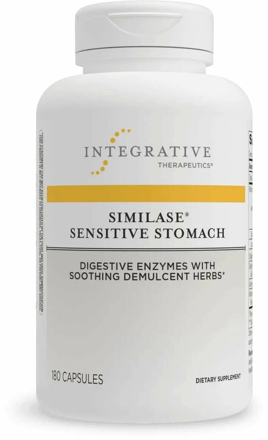 Integrative Therapeutics Similase Sensitive Stomach - Dairy-Free, Vegan - 180 Capsules (90 Servings) BritishVita | Premium UK Vitamins & Wellness Supplements