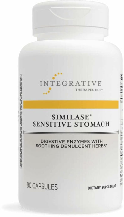 Similase Sensitive Stomach by Integrative Therapeutics – Dairy-Free & Vegan, 90 Capsules (45 Servings)