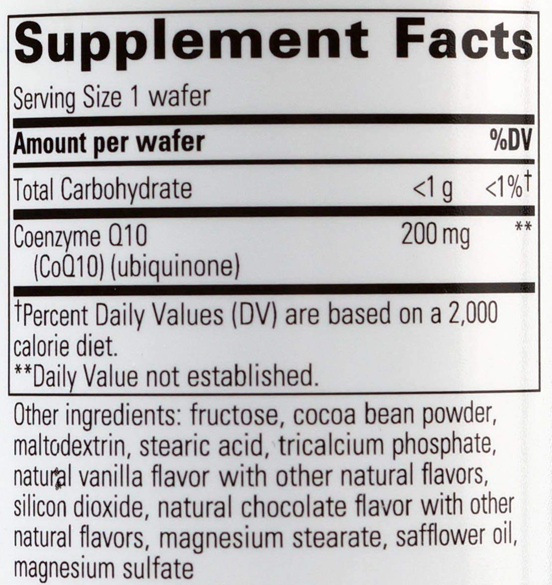 Vitaline CoQ10 200 mg – Brain & Heart Health (Chocolate, 30 Servings)