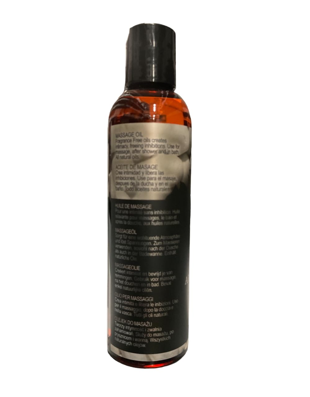 Intimate Earth Naked Massage Oil 4 oz | All-Natural Massage Oil