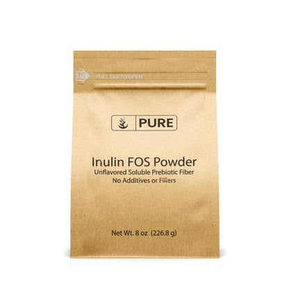 Pure Inulin FOS Powder (8 oz) – Always Pure, No Fillers, Lab Verified