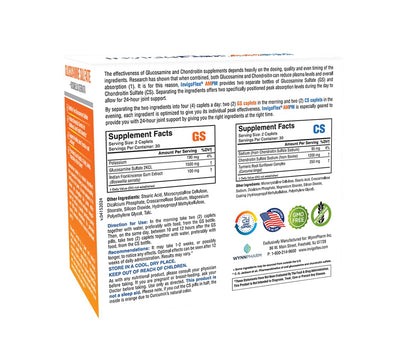 INVIGOFLEX AMPM – Glucosamine & Chondroitin, Turmeric Curcumin, Boswellia | 24-Hour Joint Support