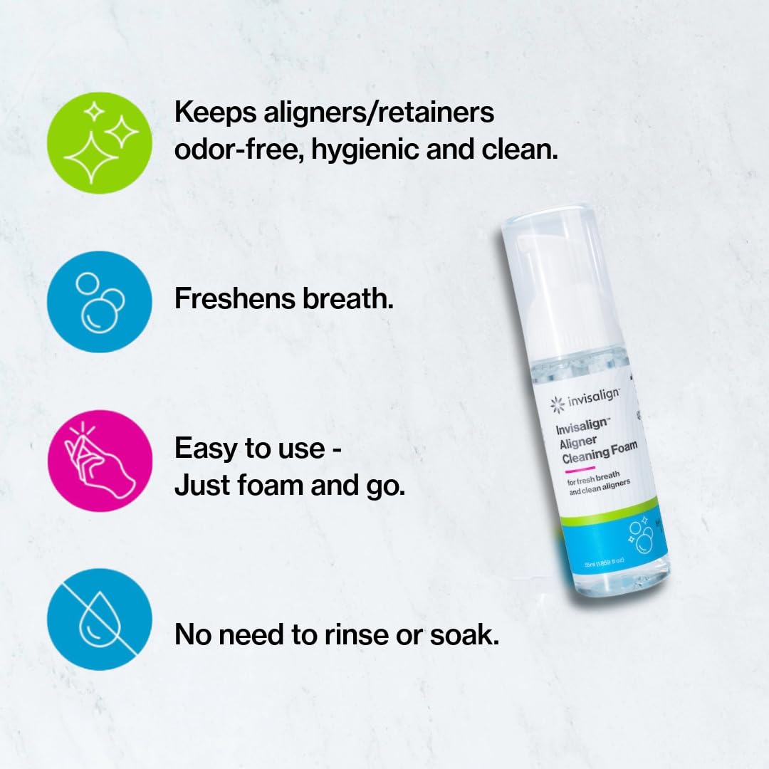 INVISALIGN Aligner Cleaning Foam 55 ml – On-The-Go Cleaner