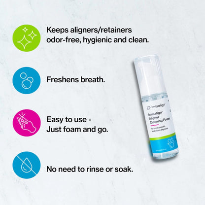 INVISALIGN Aligner Cleaning Foam 55 ml – On-The-Go Cleaner