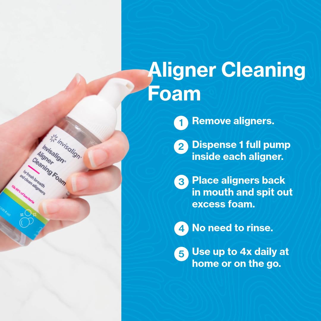 INVISALIGN Aligner Cleaning Foam 55 ml – On-The-Go Cleaner