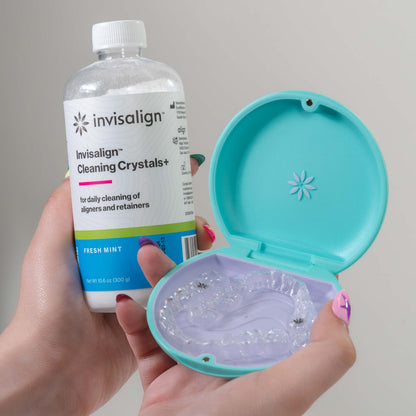 Invisalign Cleaning Crystals+ Mint | Aligner & Retainer Cleaning Solution