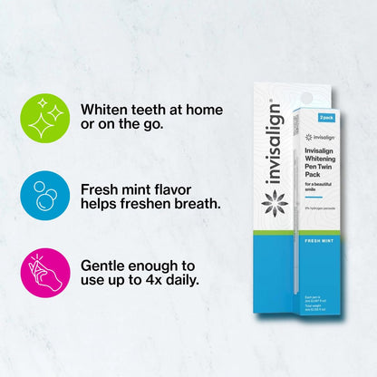 Invisalign Whitening Pen Twin Pack (4.0 mL) – At-Home Whitening