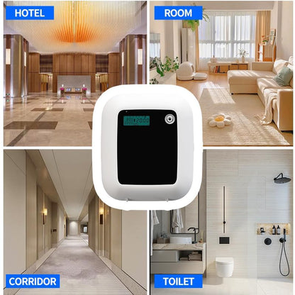 invnd Aroma Diffuser — Waterless Cold-Air Nebulizing Scent Diffuser for Large Rooms (Up to 1,500 Sq Ft)