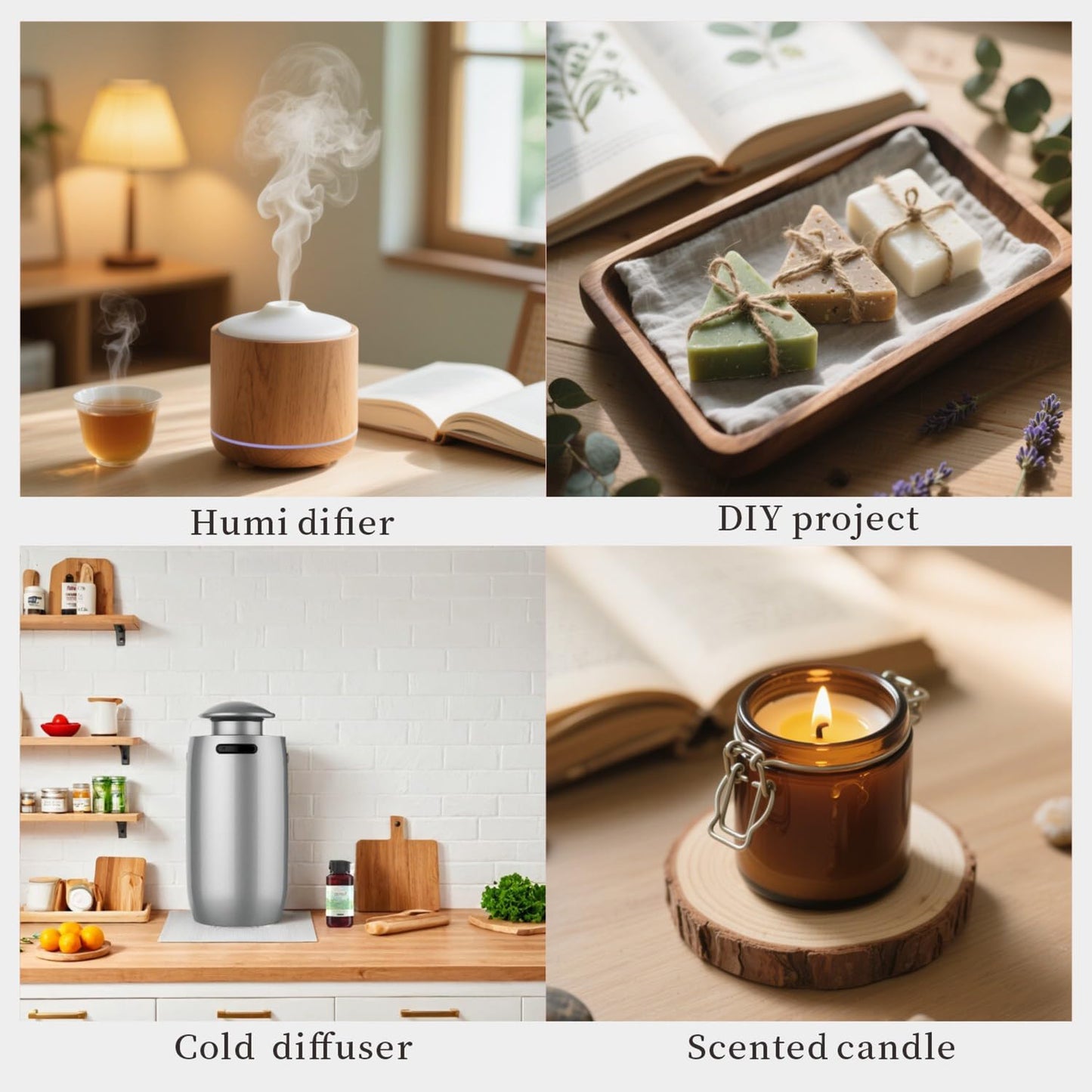 Invnd Biluochun Longjing Green Tea Aroma Oils for Diffusers | Hotel Collection Fragrance