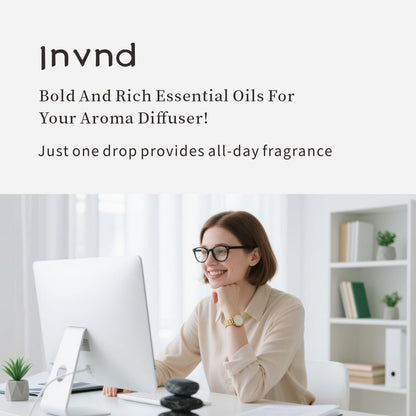 Invnd The Ritz-Carlton Aroma Essential Oils – Long-Lasting Hotel Diffuser Scents
