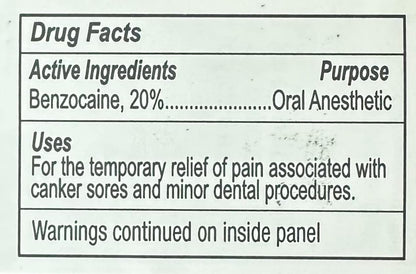 IOLITE Oral Topical Gel with Xylitol and Vitamin E - Gluten Free - Relief for Canker Soars and Dental Pains (1oz, Strawberry Shortcake)