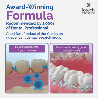 ioRinse Concentrated Irrigant with Active Molecular Iodine – Alcohol-Free Dental Irrigant for Waterpik & More