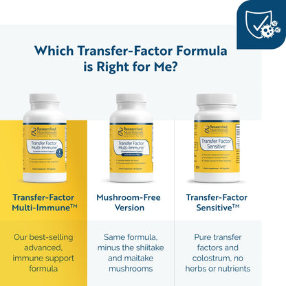 Researched Nutritionals Transfer Factor Multi-Immune Support – 90 Capsules