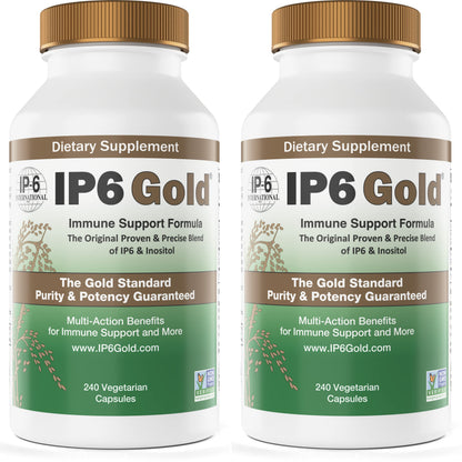 IP6 Gold Immune Support Formula - 240 ct (Pack of 2) | IP6 International