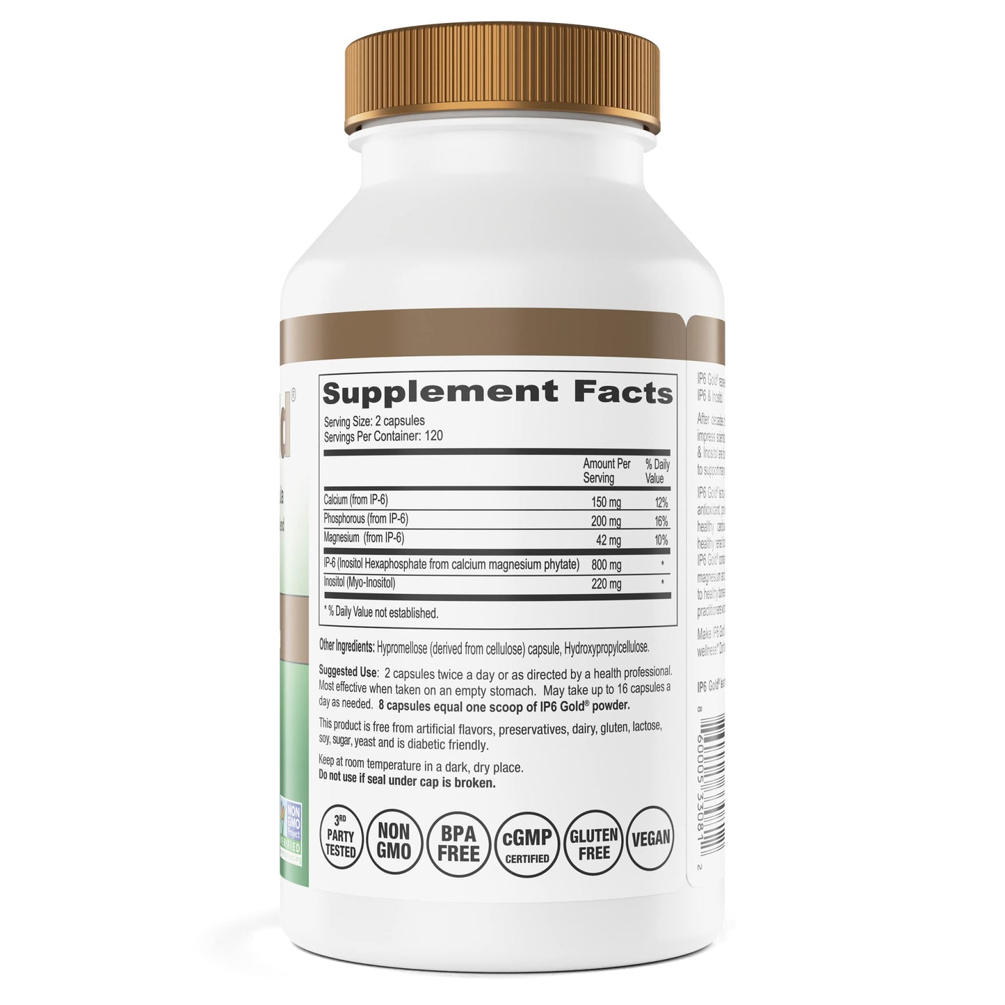 IP6 Gold Immune Support Formula - 240 ct (Pack of 2) | IP6 International