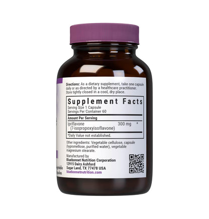 BlueBonnet Ipriflavone 300 mg – Ostivone for Bone Health – Non-GMO, Vegan, Kosher, Gluten-Free