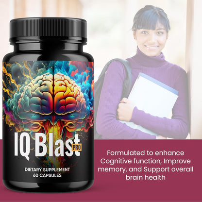 IQ Blast Pro Official - Brain Pills for Memory & Focus | IQblast Pro Capsules