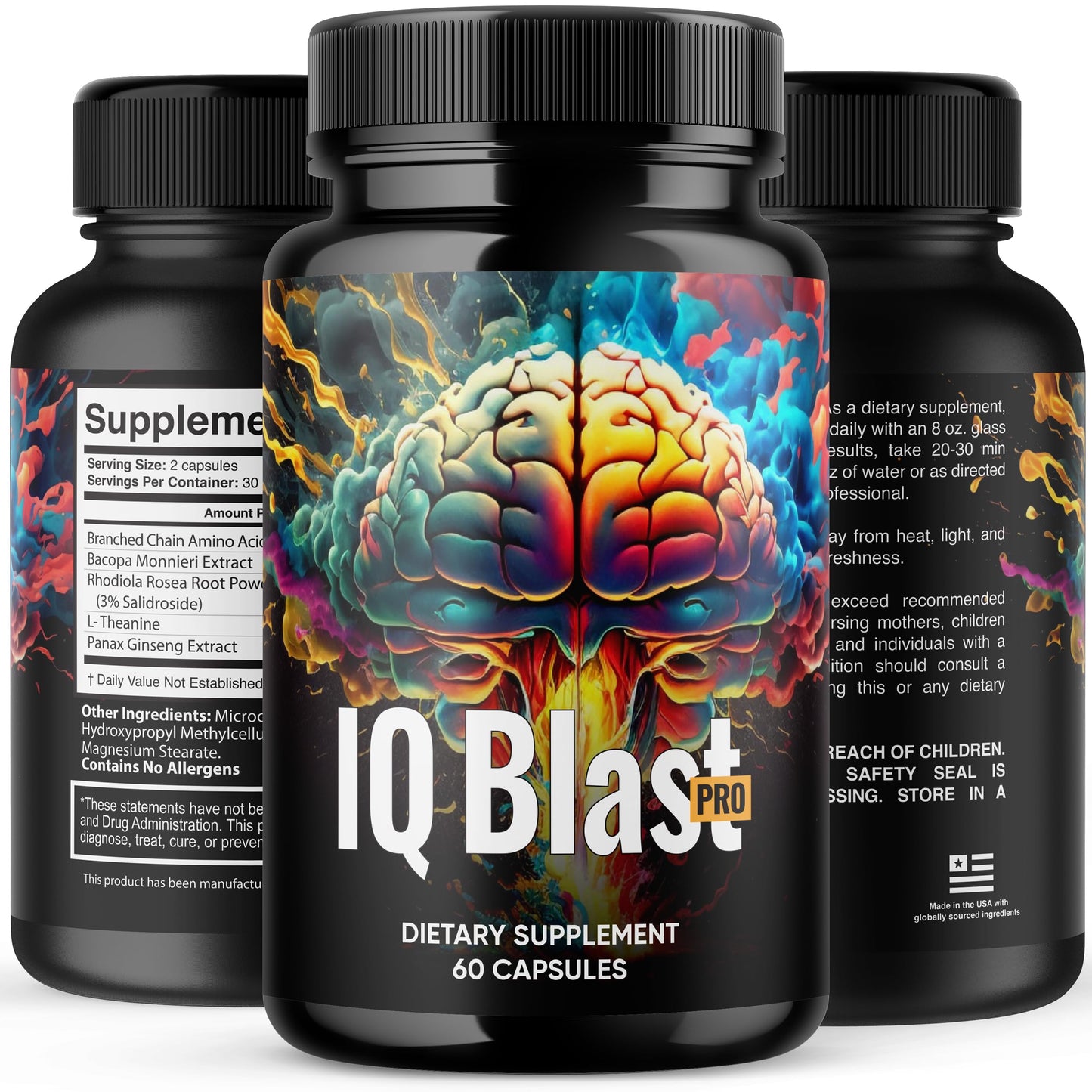 IQ Blast Pro Official - Brain Pills for Memory & Focus | IQblast Pro Capsules