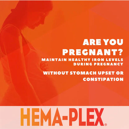NaturesPlus Hema-Plex Iron – 85 mg Chelated Iron, 60 Capsules | Vegan, Gluten Free