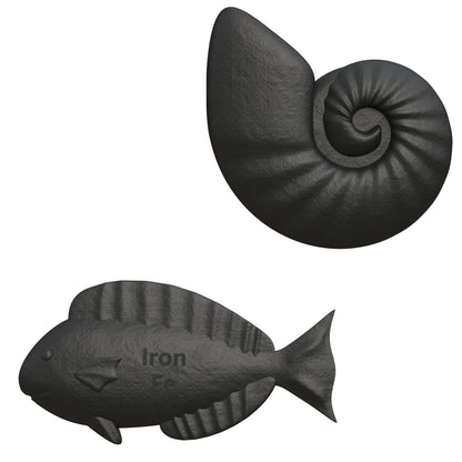 Iron Fish 2 Pack – Cast Iron Cooking Tool to Boost Iron in Food & Water | For Anemia, Athletes & Vegans