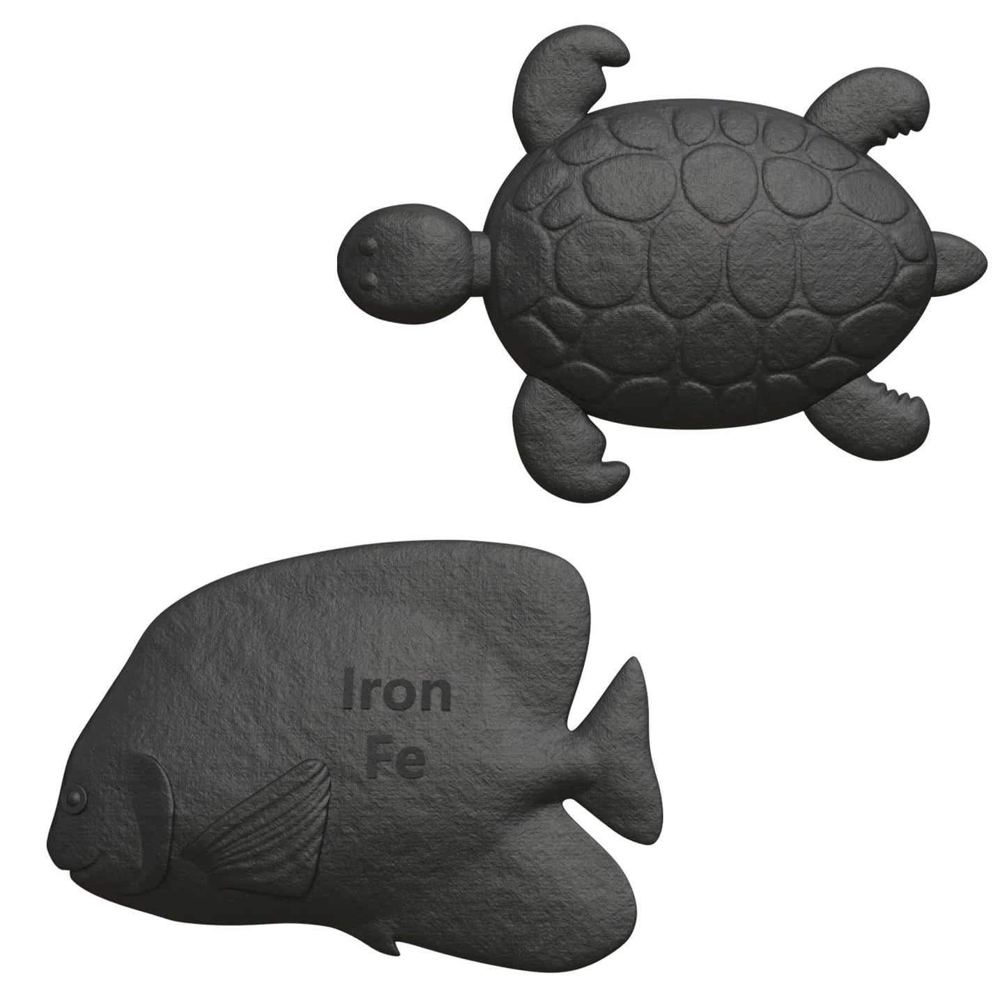 Iron Fish 2 Pack – Boost Iron in Food & Water (Fish + Turtle) | Ideal for Anemia, Athletes & Vegans