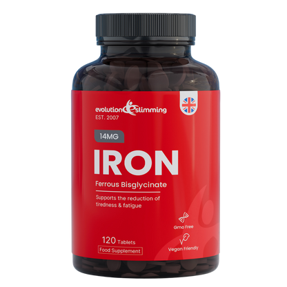 Iron Ferrous Bisglycinate 14mg - Gentle Iron Supplement for Enhanced Absorption