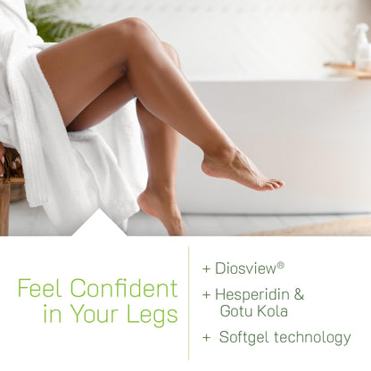 Irwin Naturals Love My Legs - 60 Soft-Gels (Pack of 2) for Leg Vein Health & Circulation