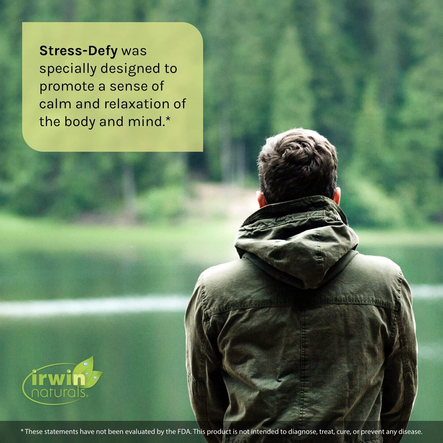 Irwin Naturals Stress-Defy: 84 Liquid Soft-Gels for Calm & Relaxation