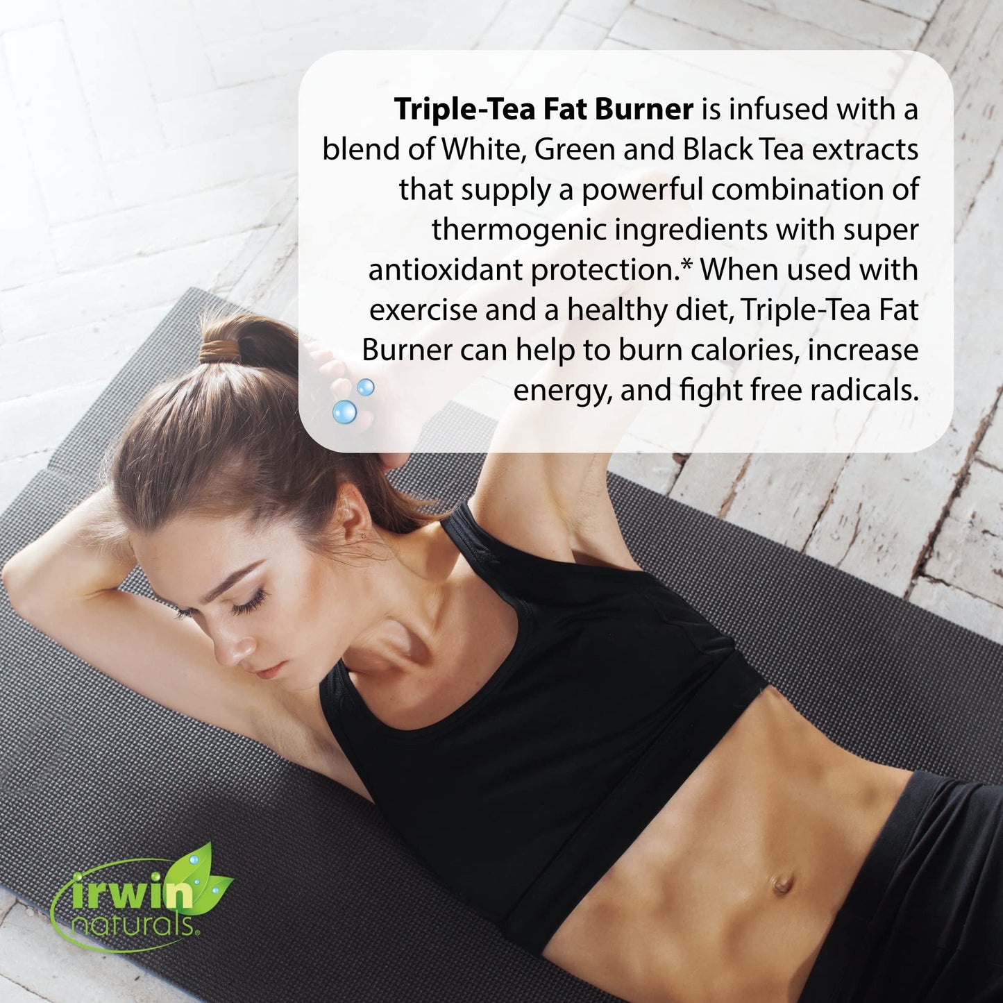 Irwin Naturals Triple Tea Fat Burner - 75 Liquid Softgels