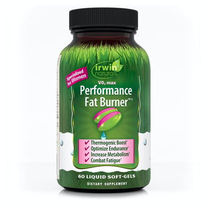 Irwin Naturals V02 Max Performance Fat Burner – 60 Liquid Softgels