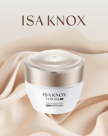ISA KNOX Tervina Cold Massage Cream (6.76 fl oz) – Luxurious Exfoliating & Hydrating Wash-Off Gommage with rHPP-8