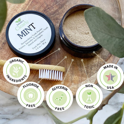 Isabella’s Mint Remineralizing Tooth Powder - Fluoride Free Whitening