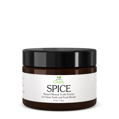 Isabella’s Clearly Spice Remineralizing Tooth Powder – Fluoride-Free Whitening