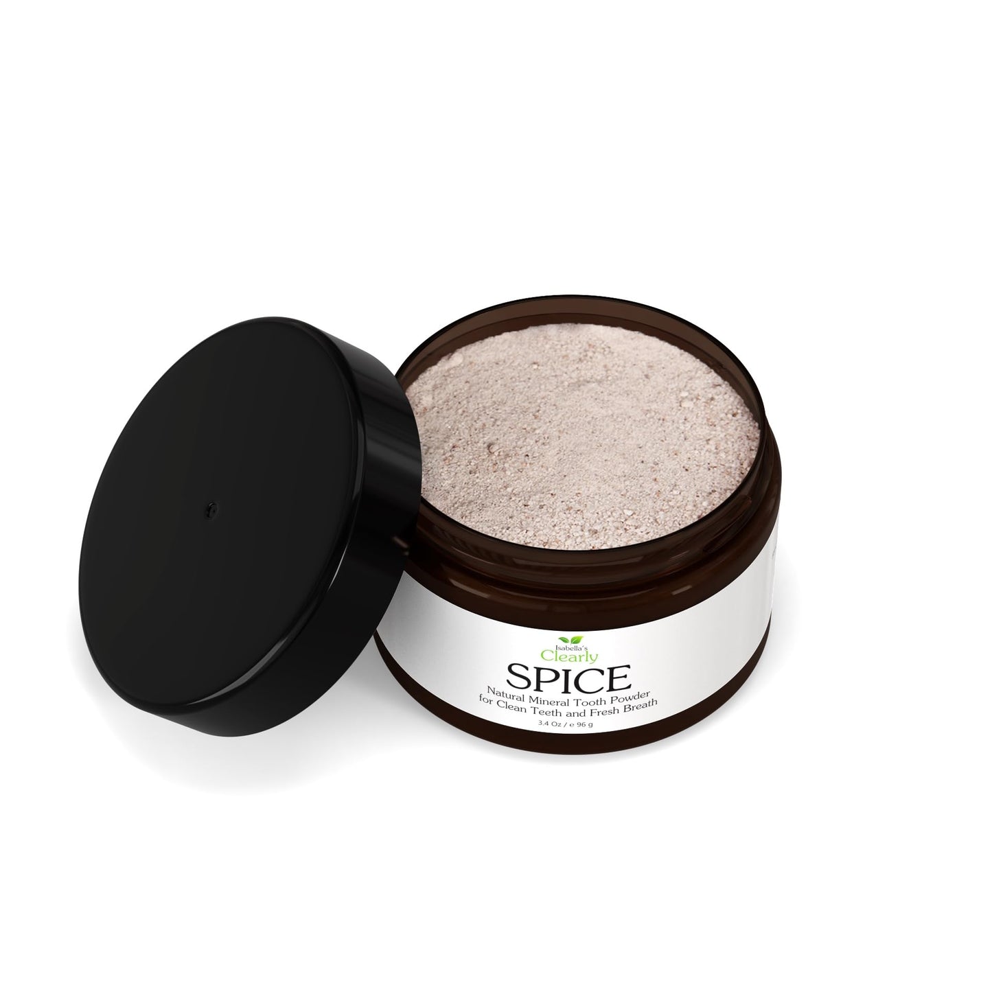 Isabella’s Clearly Spice Remineralizing Tooth Powder – Fluoride-Free Whitening