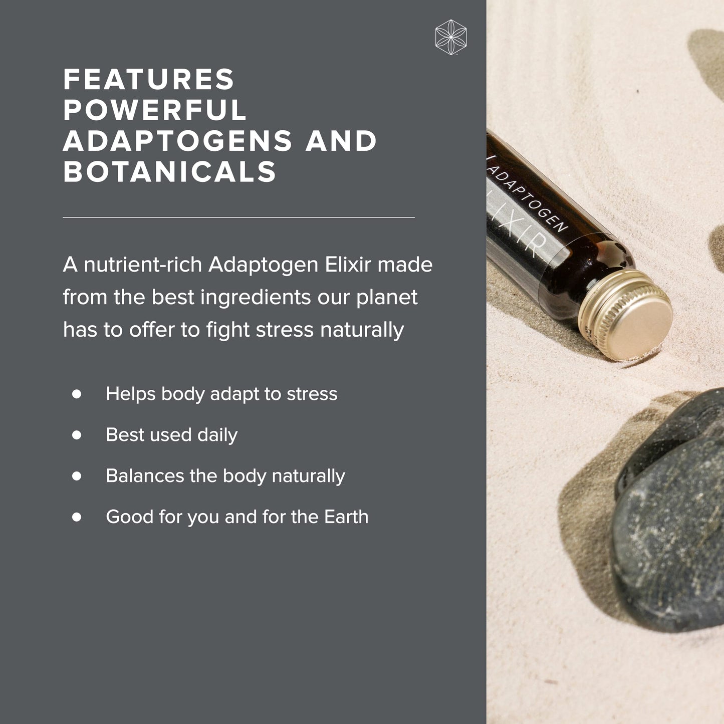 Isagenix Adaptogen Elixir – Liquid Sleep & Focus Support (10 × 1.59 oz)