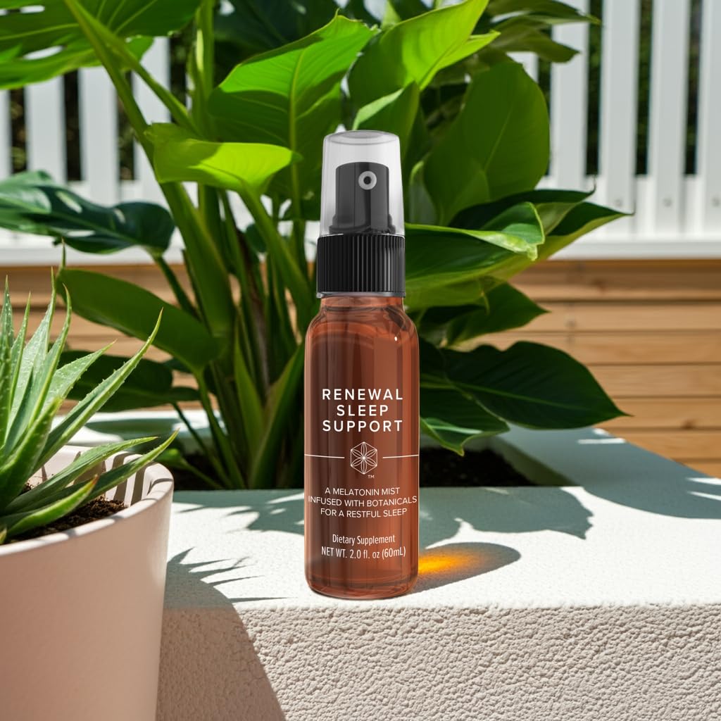 Isagenix Renewal Sleep Support™ — Fast-Acting Melatonin Sleep Spray | Spearmint