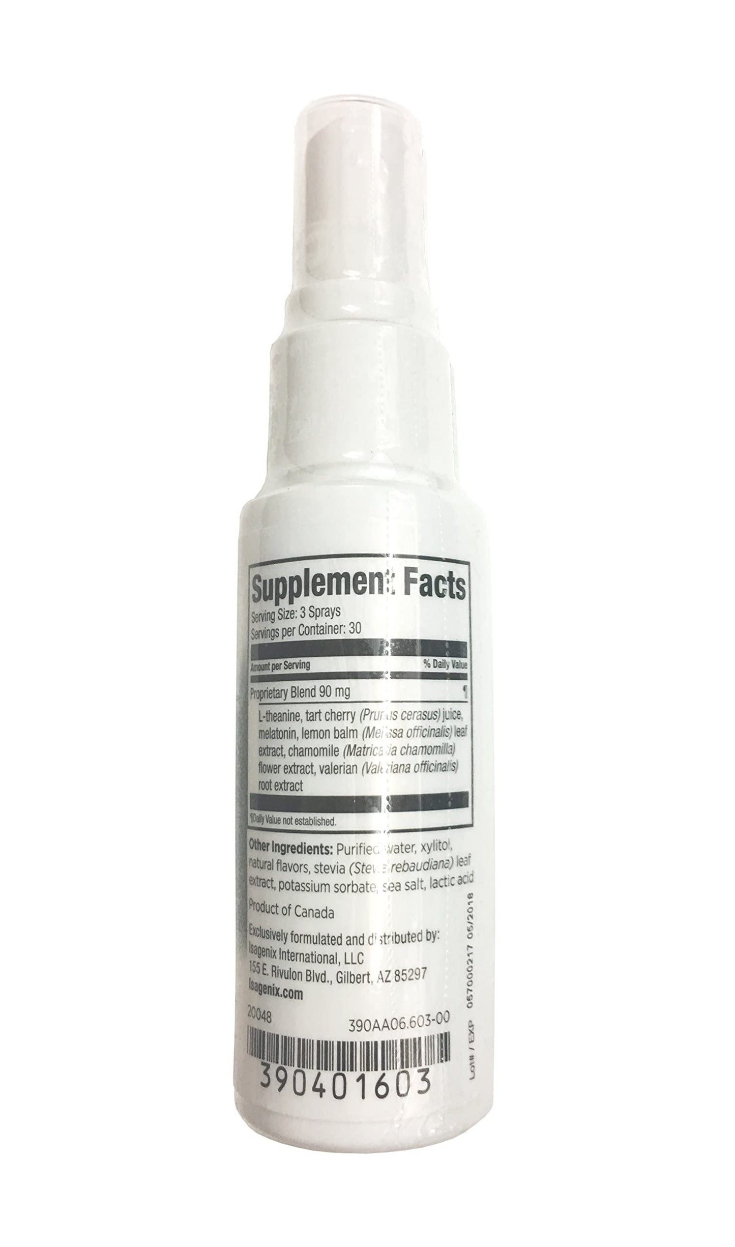Isagenix Sleep Support & Renewal - Natural Spearmint Flavor