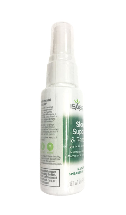 Isagenix Sleep Support & Renewal - Natural Spearmint Flavor