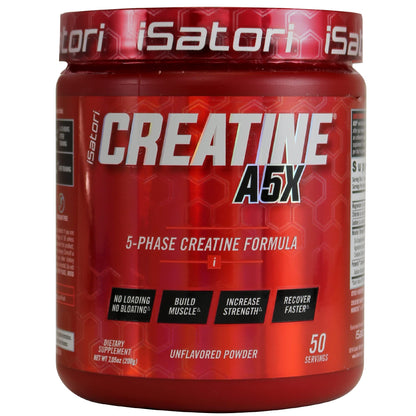 iSatori Creatine A5X – 5-Phase Creatine for Muscle Growth & Recovery