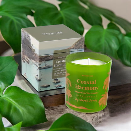 ROMIIE ZOI Island Breeze Candle - Coastal Harmony (6oz Soy Wax)