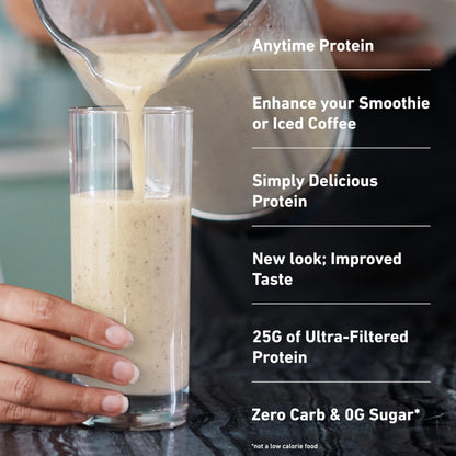 Isopure Zero Carb Whey Isolate Protein Powder – Creamy Vanilla, 25g Protein, 0g Sugar, Gluten Free, 66 Servings