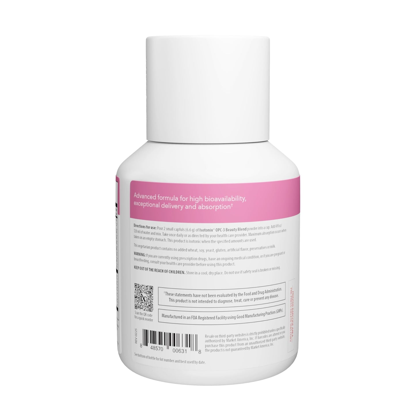 Isotonix OPC-3 Beauty Blend – Pycnogenol, Grape Seed & Hyaluronic Acid for Skin Hydration & Elasticity