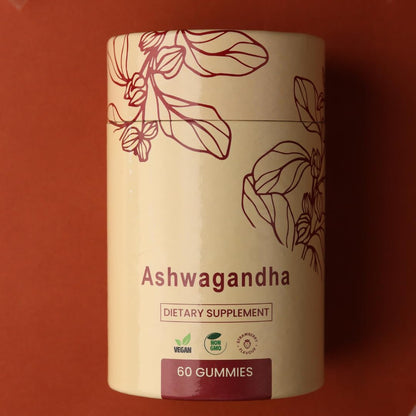 ITADAKIMASU Ashwagandha & Vitamin D Gummies for Stress, Mood & Sleep – Low Sugar, Organic Root Extract and Non-GMO – 60 Count