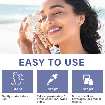 ITECFREELY Tinnitus Relief Drops – Natural Ear Ringing Relief for Men & Women (2 Fl Oz)
