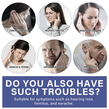 ITECFREELY Tinnitus Relief Drops – Natural Ear Ringing Relief for Men & Women (2 Fl Oz)