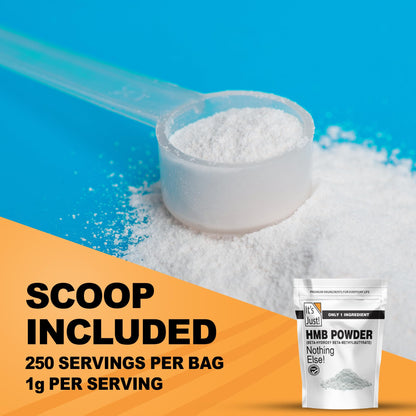 It's Just! HMB Powder 250g – Calcium HMB, Gluten Free, Keto Friendly