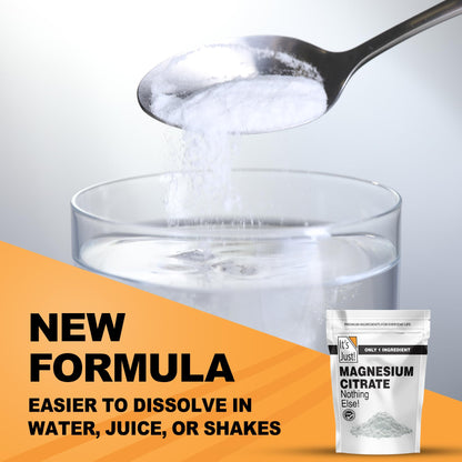 It's Just Magnesium Citrate Powder - 15oz, Non-GMO, Unflavored