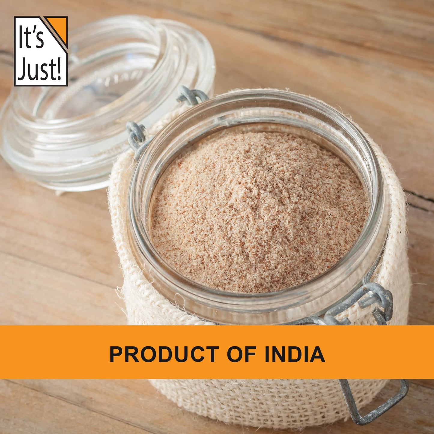 It's Just! Psyllium Husk Powder - Easy Mixing Dietary Fiber, Keto Baking, Non-GMO 10oz