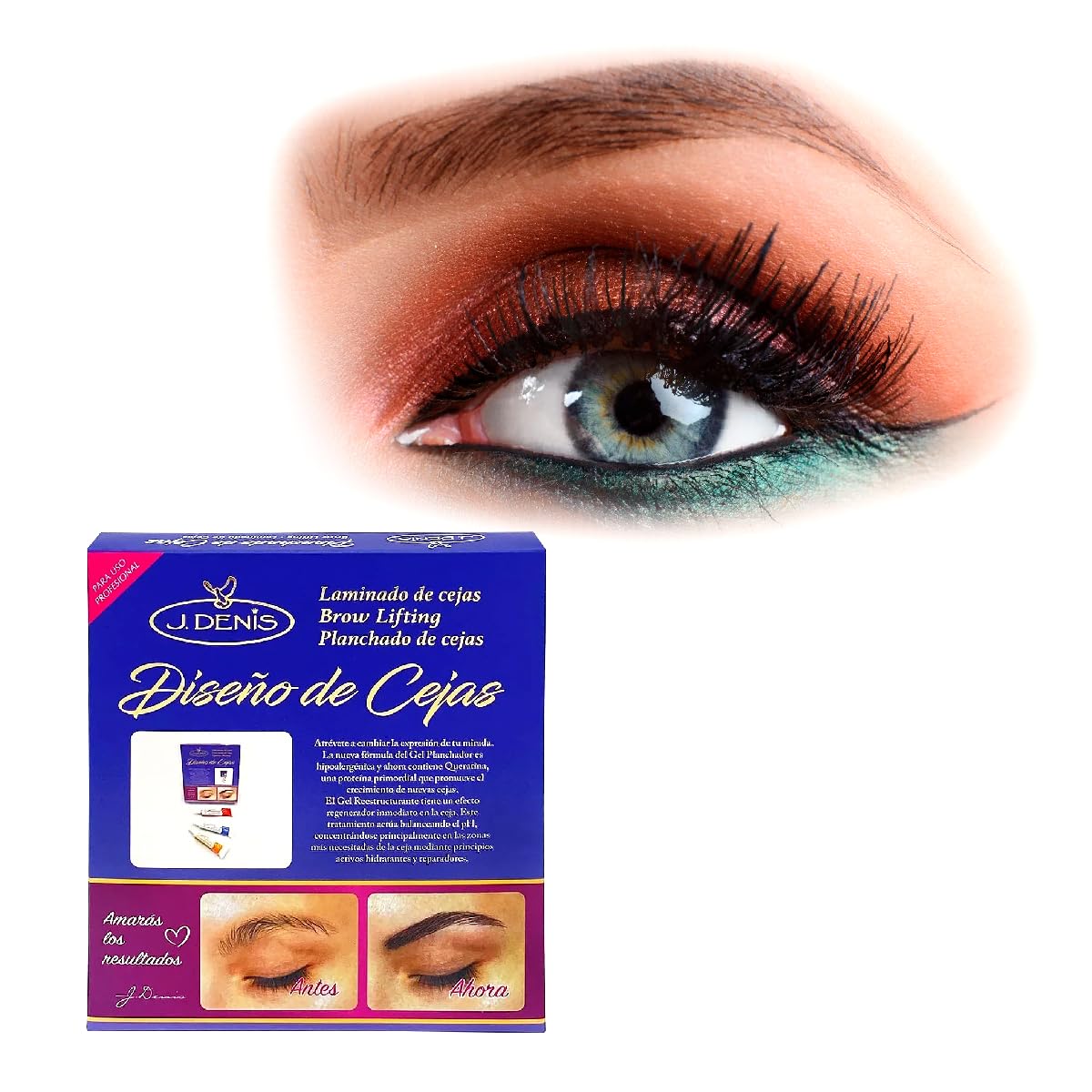 J. Denis Eyebrow Design Kit – Precision Brow Grooming & Shaping